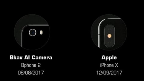 BKAV tuyên bố là nhà sản xuất đầu tiên trên thế giới đưa AI vào camera trên Bphone, trước cả Apple