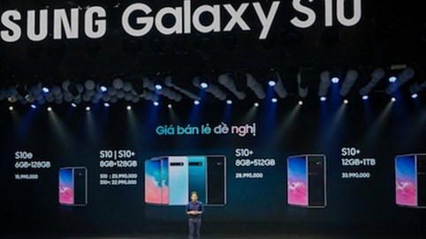 Bộ ba Galaxy S10 về Việt Nam giá từ 15,99 triệu đồng