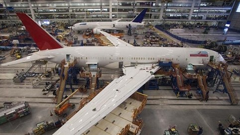 Boeing lại đối mặt khủng hoảng về chất lượng sản xuất 787 Dreamliner