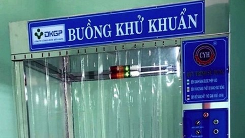 Buồng khử khuẩn phòng chống Covid-19 trong 30 giây