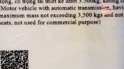 Giấy phép lái xe cấp từ ngày 1/6 có mã QR