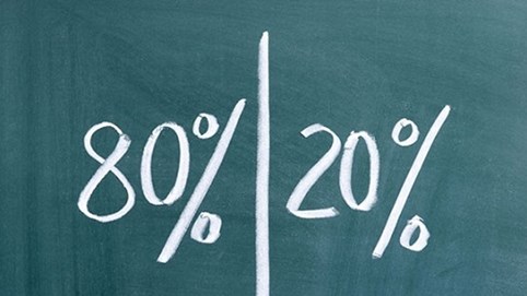 Quy tắc 80/20: Bớt lo chuyện tầm phào để cuộc sống 