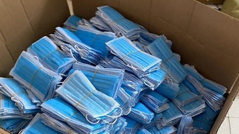 Phát hiện 2 cơ sở tái chế khẩu trang y tế đã qua sử dụng để đưa ra thị trường tiêu thụ