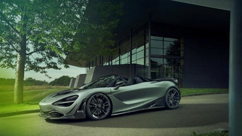 Novitec nâng cấp phiên bản mui trần của Mclaren 720S