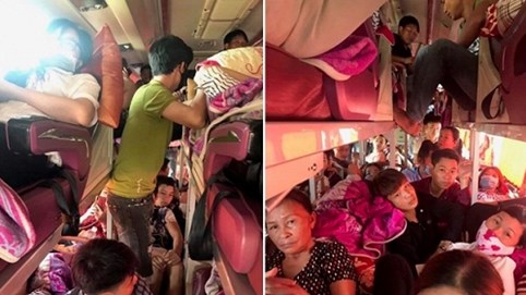 Nóng 24h qua: Bị nhồi nhét không thở nổi, hành khách dồn dập nhắn tin CSGT