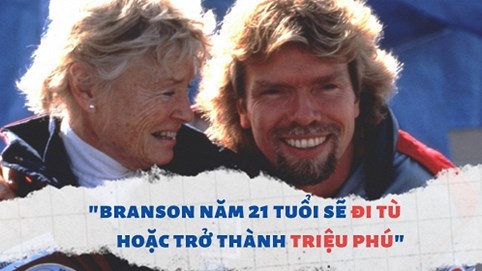 Cách dạy con khác biệt của người mẹ biến Richard Branson thành tỷ phú thay vì phải ngồi tù