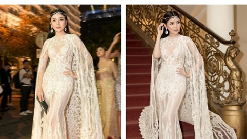 Cao Thái Hà hiện thực hóa giấc mơ nữ thần trên thảm đỏ