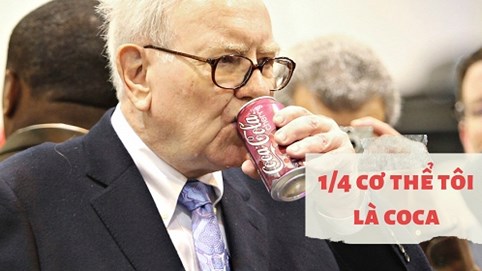 Câu chuyện ly kỳ vì sao Warren Buffett từ nghiện Pepsi chuyển sang uống 5 lon Coca/ngày