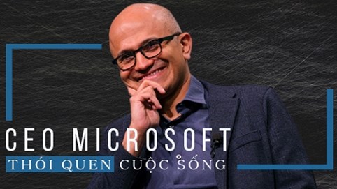 CEO Microsoft Satya Nadella tiết lộ hai thói quen buổi sáng đã giúp ông luôn 