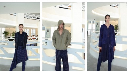 Chà Mi Next Top, Trang Phạm, Cao Lâm Viên thử trang phục cho Elle Fashion Show 2017