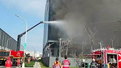 Cháy nhà kho ở Đài Loan, một người Việt thiệt mạng