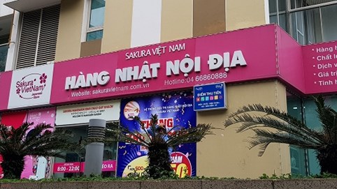 Quản lý thị trường Hà Nội lên tiếng về những sai phạm của Sakura Việt Nam