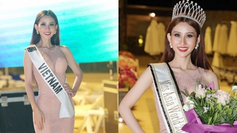 Chi Nguyễn đăng quang Miss Asia World 2018