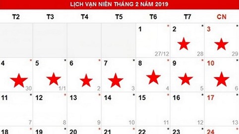 Chính phủ phê duyệt lịch nghỉ lễ, tết 2019 - Khác biệt gì so với 2018?