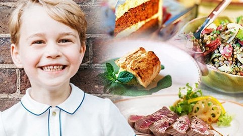 Thực đơn và chương trình học chuẩn Hoàng gia Anh của Hoàng tử bé George