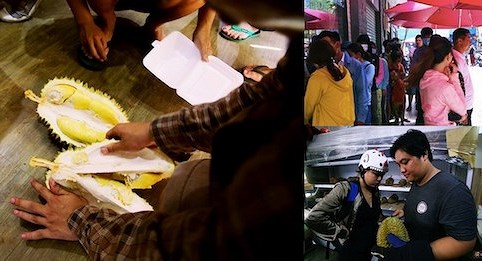 Chuyện lạ ở Sài Gòn: Đội nắng xếp hàng mua sầu riêng, ăn xong phải trả lại hạt để lấy tiền cọc