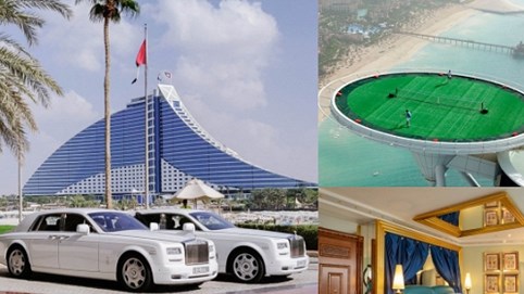 Có gì trong khách sạn sang chảnh nhất thế giới tại Dubai?