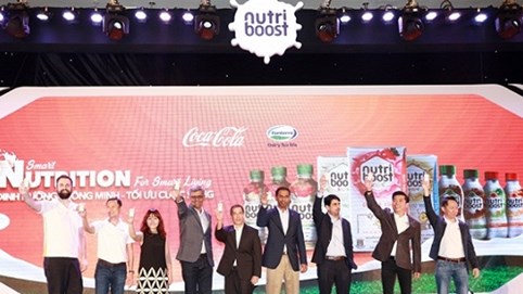 Coca-Cola chính thức ra mắt bộ sản phẩm sữa nước Nutriboost mới