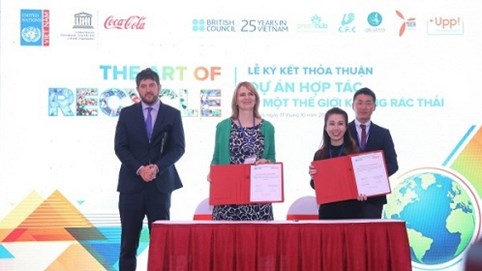 Coca-Cola đồng hành cùng UNESCO trong phong trào chống rác thải nhựa