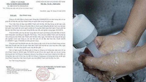 Công bố 'nước sạch' đạt chuẩn, vì sao VIWASUPCO vẫn khuyến cáo 'chỉ để tắm giặt'?