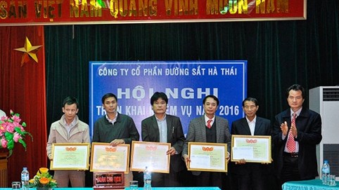 Công ty Cổ phần Đường sắt Hà Thái:  20 năm một chặng đường vinh quang