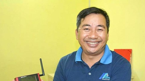 Doanh nhân Việt bán robot cho công ty Nhật Bản