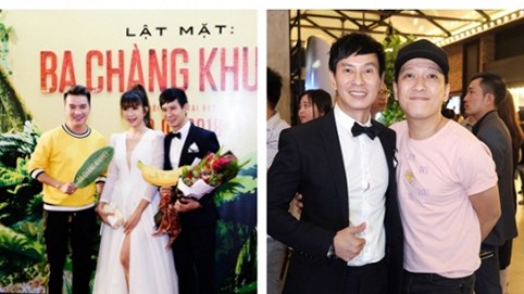 Đàm Vĩnh Hưng, Trường Giang đến chúc mừng đoàn phim 