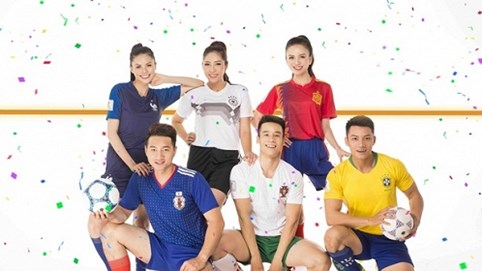 Đặng Thu Thảo, Kim Nguyên, Xuân Tài hào hứng đón World Cup 2018