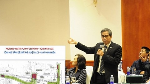 Đặt ga ngầm C9 ngay cạnh Hồ Gươm: Chuyên gia còn nhiều ý kiến trái chiều
