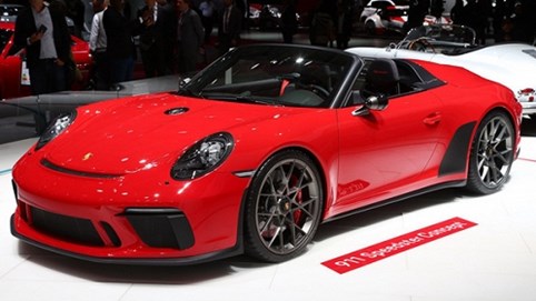 Porsche chuẩn bị phiên bản đặc biệt cuối cùng chia tay 911 đời cũ, có thể là bản mui trần Speedster