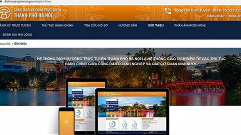 Dịch vụ công trực tuyến Hà Nội có nguy cơ bị ngừng từ 4/7?