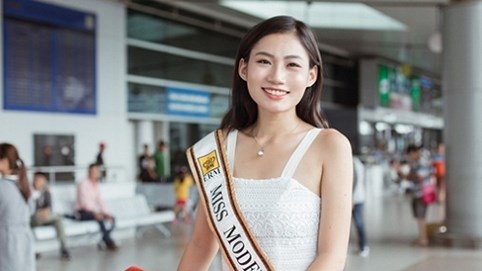 Đỗ Trịnh Quỳnh Như lên đường tham dự Miss Model of the Word 2017