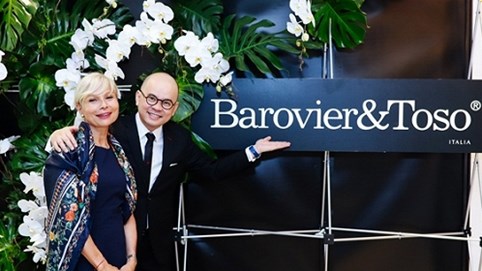 Doanh nhân Dương Quốc Nam gặp gỡ đại diện thương hiệu Barovier&Toso