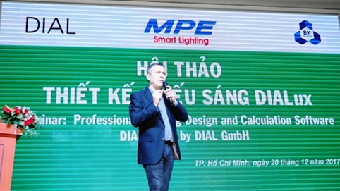 MPE lần đầu tiên tổ chức Hội thảo chuyên đề thiết kế chiếu sáng