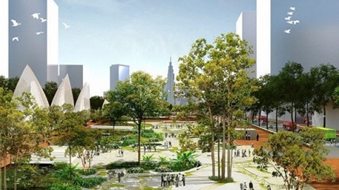 Cuối 2018 trình HĐND TP.HCM dự án quảng trường ở Thủ Thiêm