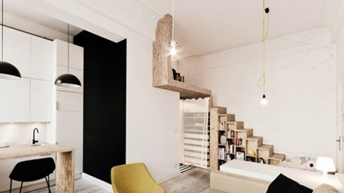 Biến tấu độc đáo của kiến trúc sư khiến căn nhà 20m2 cũng sang chảnh 