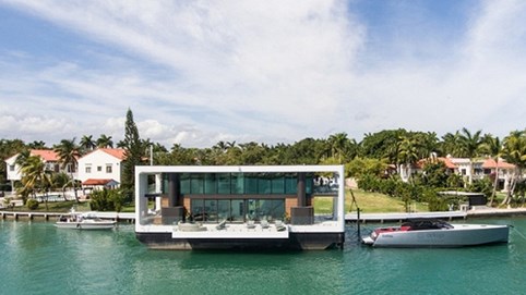 Biệt thự nổi trị giá 5,5 triệu USD mà nhiều tỷ phú cùng phải khao khát