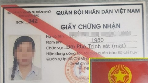 Dùng 'thẻ bất khả xâm phạm' dỏm dọa CSGT