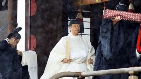 Nhật hoàng Naruhito chính thức lên ngôi