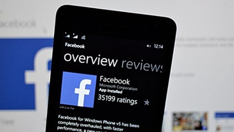 Facebook rút ứng dụng khỏi Windows Phone từ 30/4