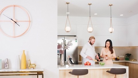 Gia đình Hoa hậu Ngô Phương Lan trải nghiệm không gian sống tại The Zei