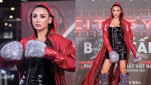 Giám khảo The Face - Võ Hoàng Yến diễn vedette trong BST mới của NTK Ivan Trần