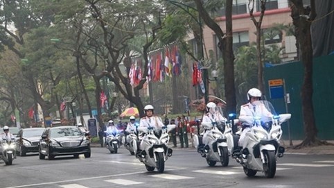 Hà Nội cấm triệt để nhiều tuyến phố phục vụ Thượng đỉnh Mỹ - Triều