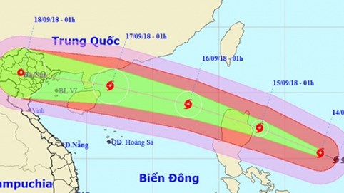 Hà Nội lên kế hoạch ứng phó siêu bão Mangkhut