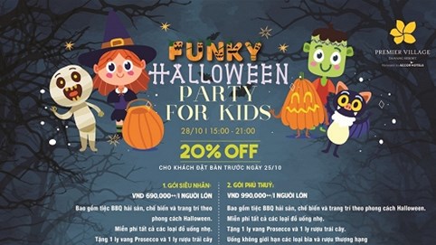 Halloween chất lừ tại khu nghỉ dưỡng bên biển, chọn “Siêu nhân” hay “Phù thủy”