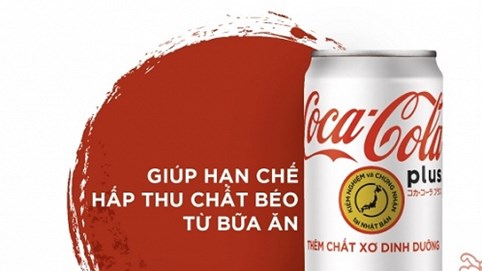 Hạn chế hấp thu chất béo từ bữa ăn với Coca-Cola Plus