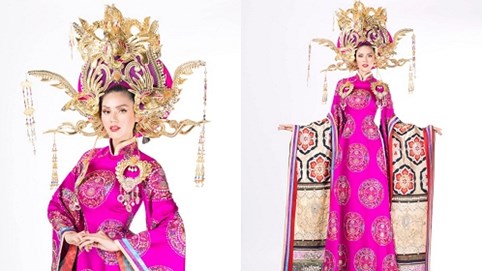 Hé lộ quốc phục của Kim Nguyên tại Hoa hậu Châu Á 2018