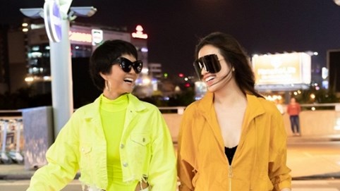 H'Hen Niê và Lệ Hằng diện 