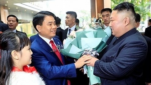 Hình ảnh Chủ tịch Triều Tiên Kim Jong-un bên trong khách sạn Melia