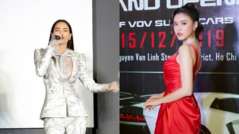 Hồ Ngọc Hà, Trương Quỳnh Anh hội ngộ tại sự kiện của đạo diễn Lê Minh